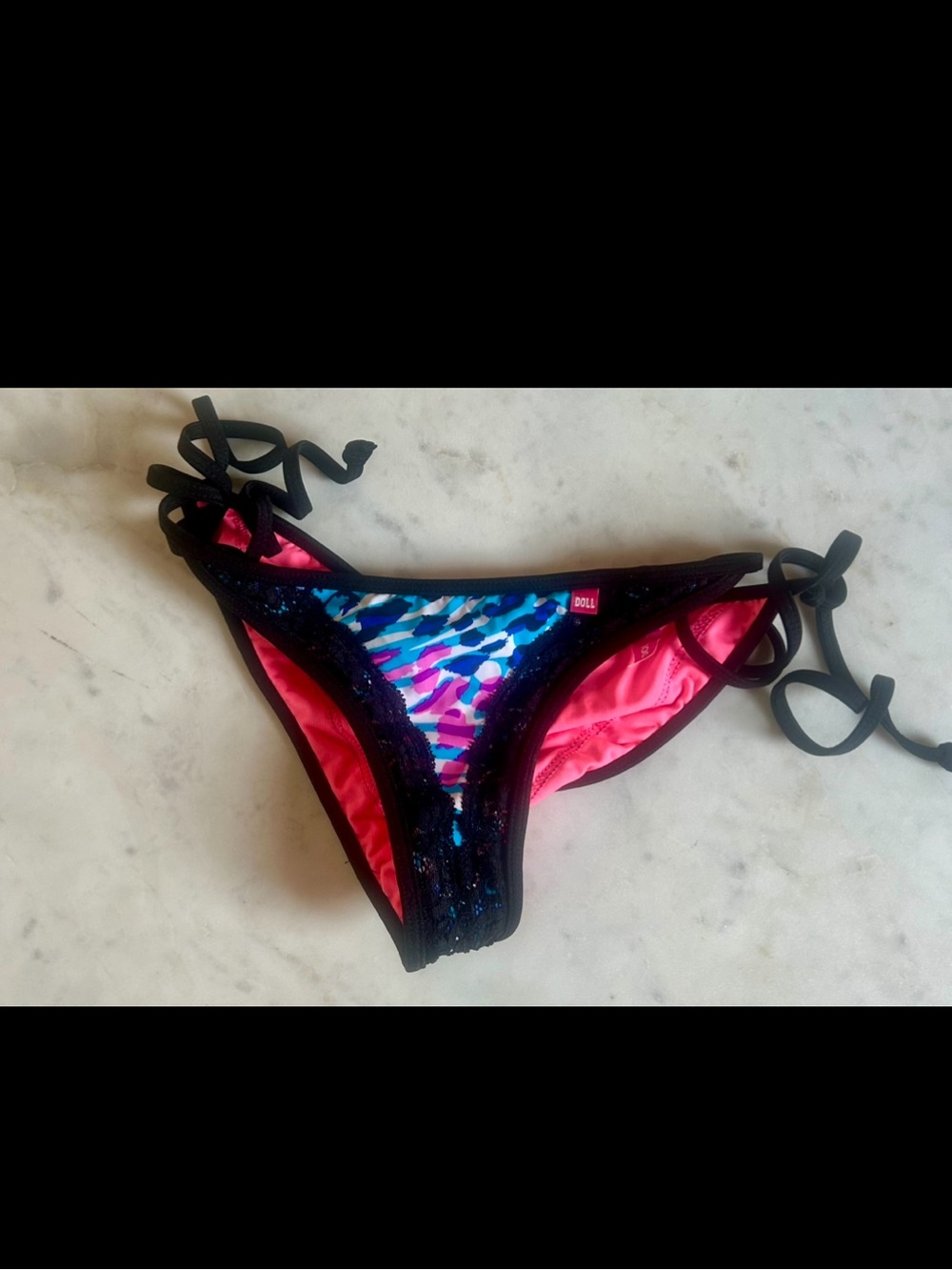 Doll Swimwear Leopard Bikini Bottom
